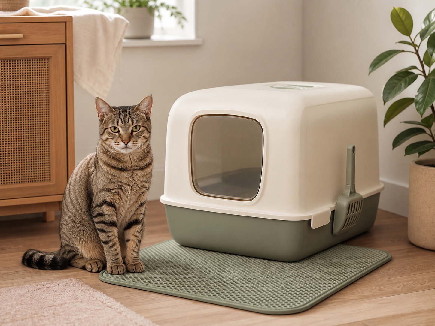 The litter setup that keeps homes fresher